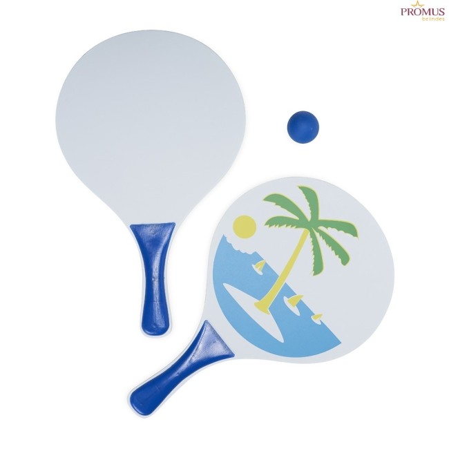 Kit Frescobol MDF Personalizado - H3252