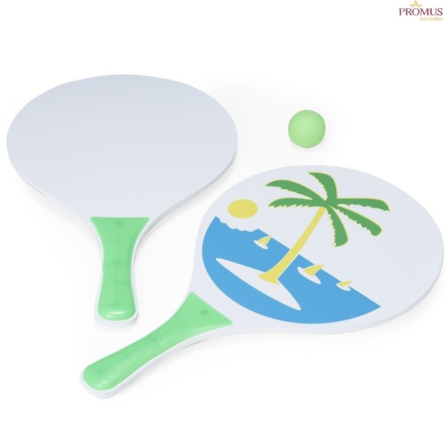 Kit Frescobol MDF Personalizado - H3252