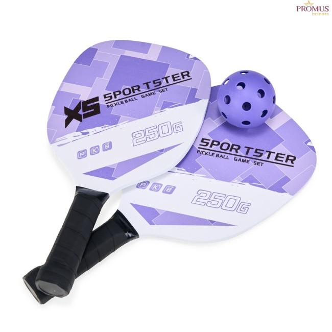 Kit Pickleball 3 Peças Personalizado -  H3428