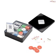 Kit Poker com 100 Fichas Personalizado - H3854