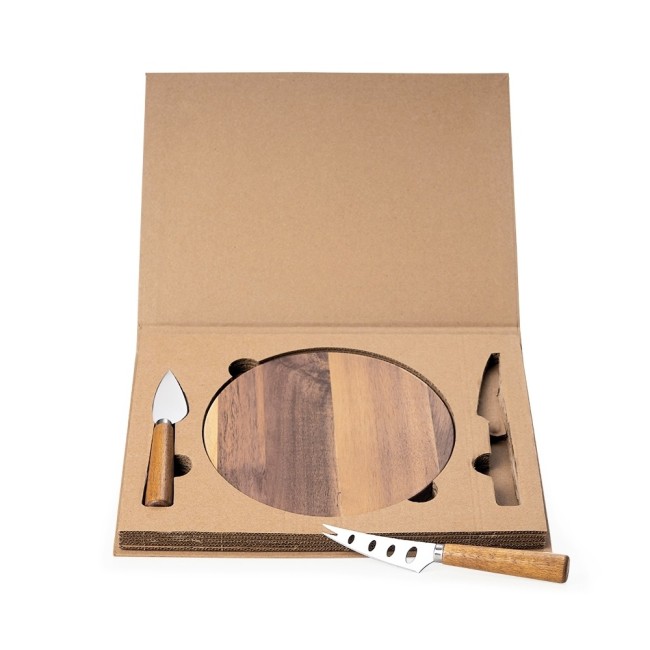 Kit Queijo com 3 Peças Promocional para Brinde H2846