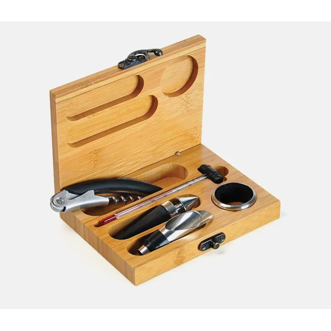 Kit vinho 5 peças Personalizado para Brindes H2871