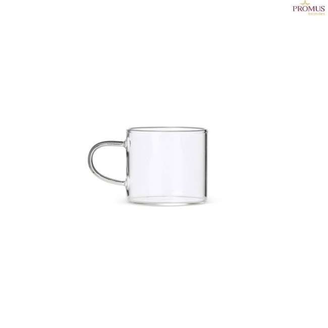 Kit Xícaras de vidro 6 Peças Personalizado - H3286