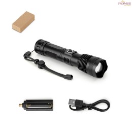 Lanterna Recarregável 10W em Alumínio 100% Reciclado 500 Lumens H980163