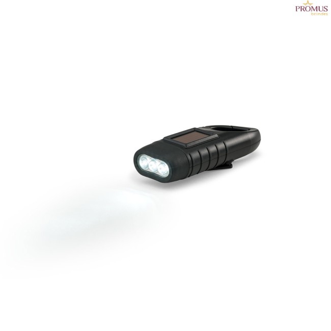Lanterna Solar e a Manivela Compacta em ABS com 3 LEDs 90 Lumens H980162
