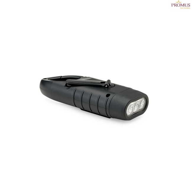 Lanterna Solar e a Manivela Compacta em ABS com 3 LEDs 90 Lumens H980162