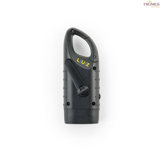 Lanterna Solar e a Manivela Compacta em ABS com 3 LEDs 90 Lumens H980162