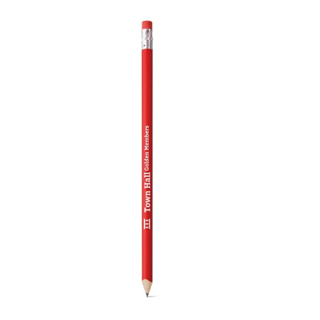 Lápis Apontado com Borracha Personalizado H510979