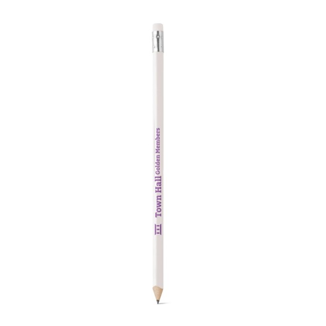 Lápis Apontado com Borracha Personalizado H510979