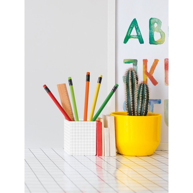 Lápis em Resina 100% Reciclada com Borracha Personalizado - H510797