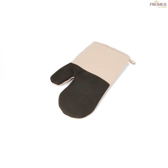 Luva de Cozinha em Algodão com Silicone Antiderrapante Personalizada H940382