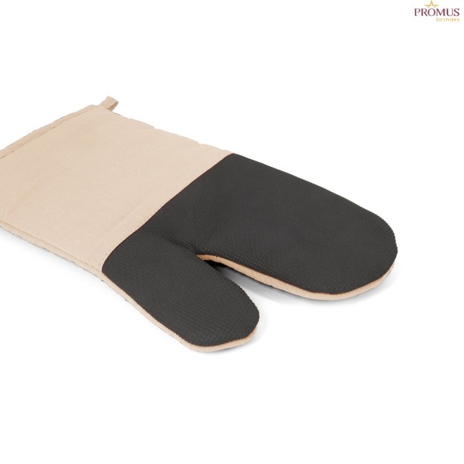 Luva de Cozinha em Algodão com Silicone Antiderrapante Personalizada H940382