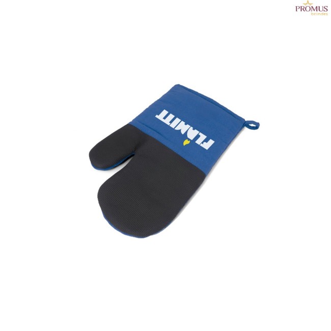 Luva de Cozinha em Algodão com Silicone Antiderrapante Personalizada H940382