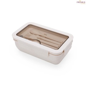 Marmita Hermética de Palha de trigo Personalizada - H3305