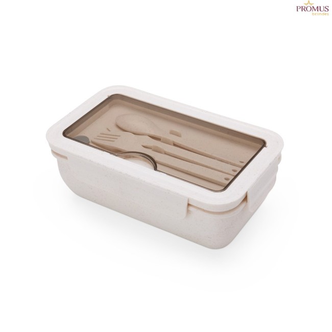 Marmita Hermética de Palha de trigo Personalizada - H3305