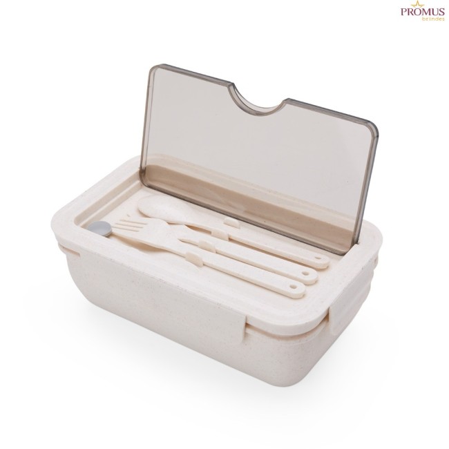 Marmita Hermética de Palha de trigo Personalizada - H3305