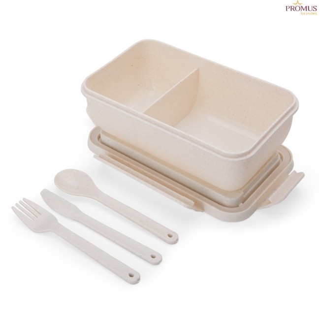 Marmita Hermética de Palha de trigo Personalizada - H3305