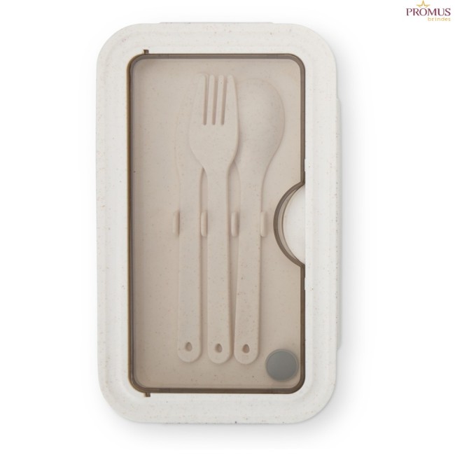 Marmita Hermética de Palha de trigo Personalizada - H3305