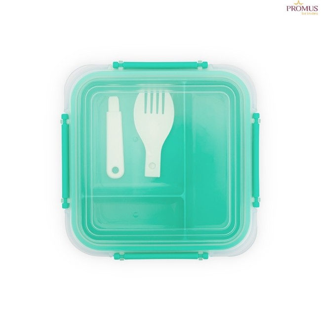 Marmita Hermética Plástico 1L  Personalizada - H3583