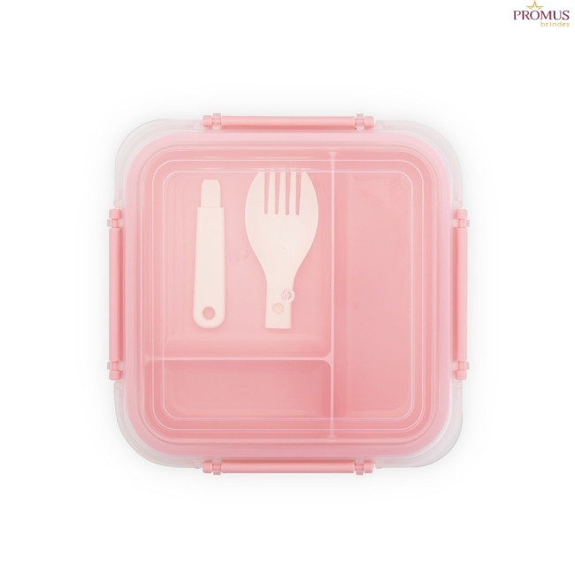 Marmita Hermética Plástico 1L  Personalizada - H3583