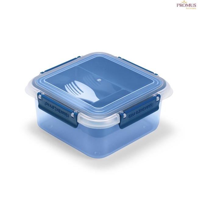 Marmita Hermética Plástico 1L  Personalizada - H3583