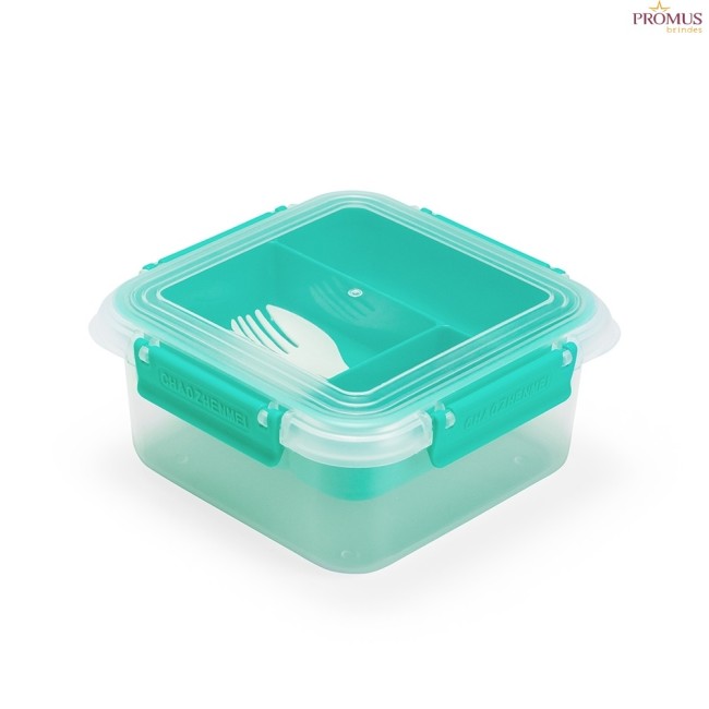 Marmita Hermética Plástico 1L  Personalizada - H3583