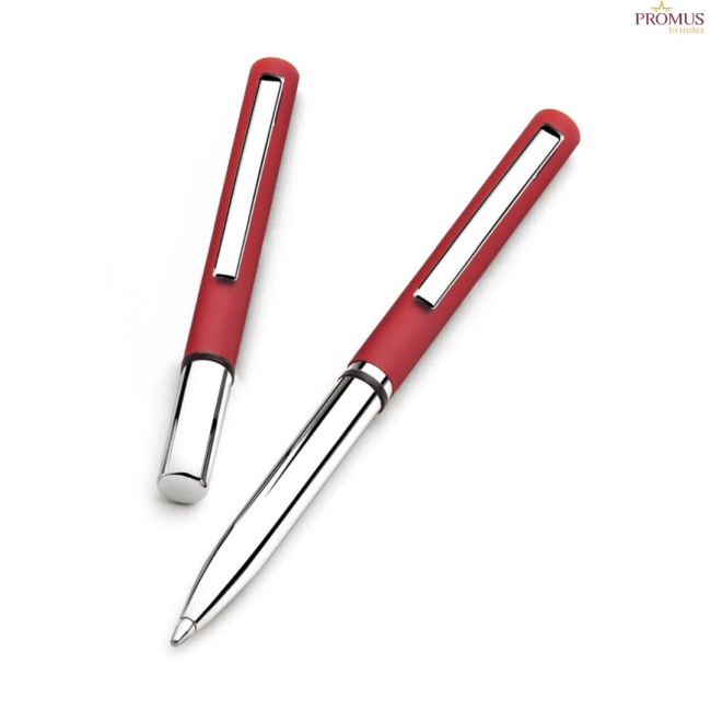 Mini Caneta Esferográfica em Metal Personalizada para Brindes H084