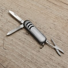 Mini Canivete de Metal 3 Funções Personalizado para Brindes H2273