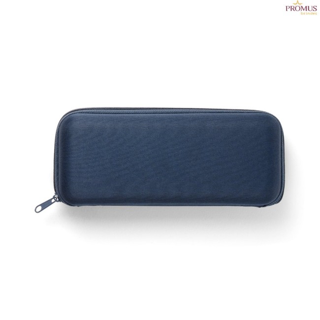 Mini Guarda-Chuva Compacto 19" em Pongee 190T com Estojo em EVA H990174