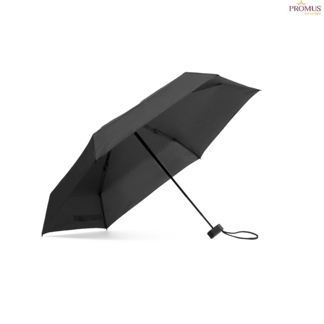 Mini Guarda-Chuva Compacto 19" em Pongee 190T com Estojo em EVA H990174