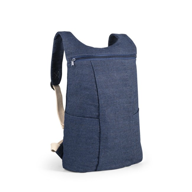 Mochila casual em denim reciclado (300 g/m²) H920094