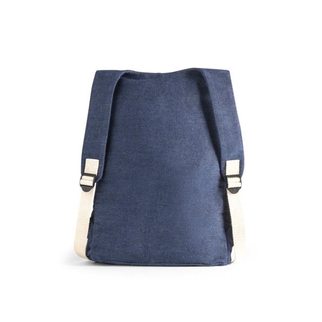 Mochila casual em denim reciclado (300 g/m²) H920094