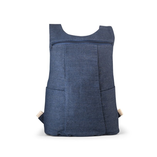 Mochila casual em denim reciclado (300 g/m²) H920094