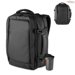 Mochila com Compartimento a Vácuo e Expansor Personalizada - H3668