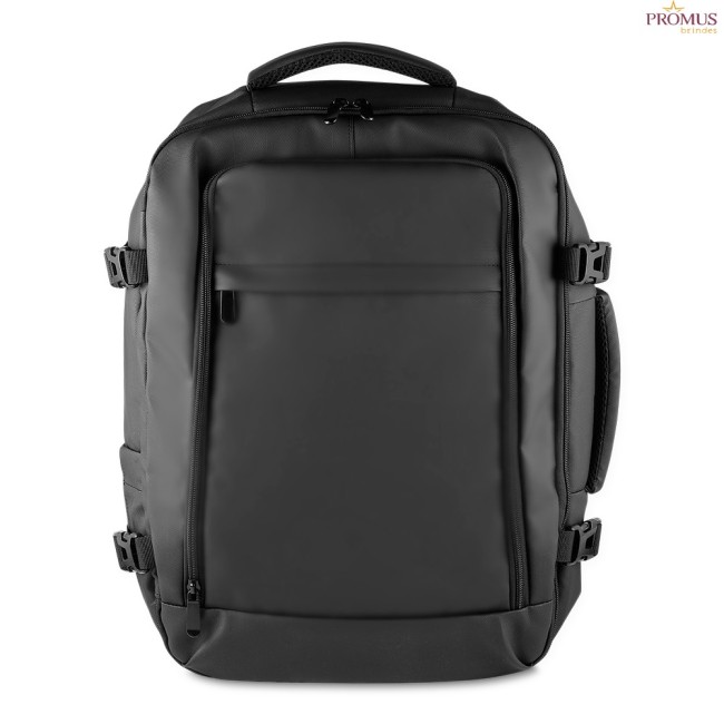 Mochila com Compartimento a Vácuo e Expansor Personalizada - H3668