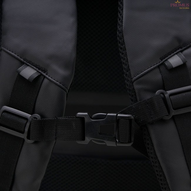 Mochila de Couro Sintético USB 20 Litros Personalizada - H3250