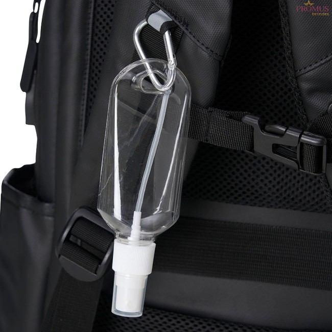 Mochila de Couro Sintético USB 20 Litros Personalizada - H3250