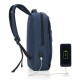 Mochila de Nylon USB 18L Promocional com Logo H2011