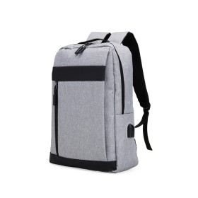 Mochila de Nylon USB 21L Promocional