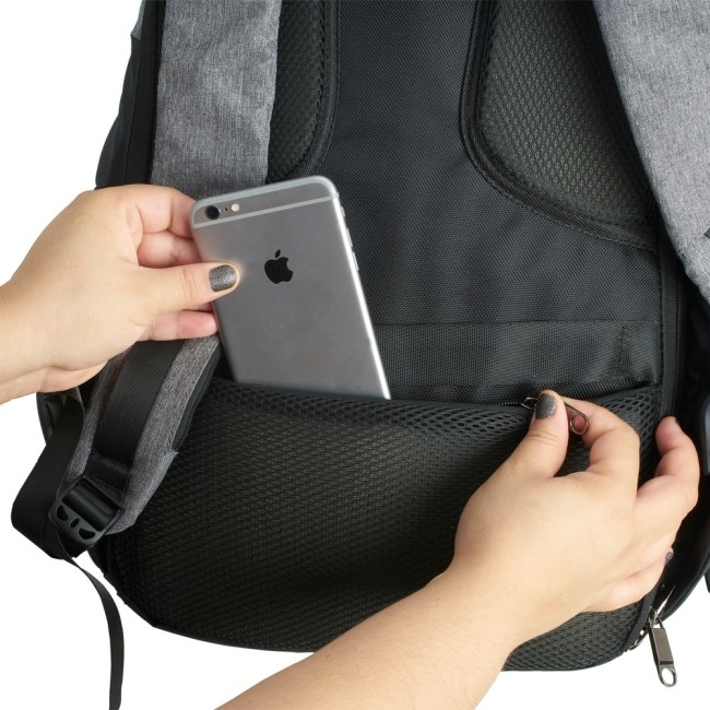 Mochila de Poliéster Anti-Furto com Segredo H2992