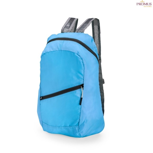 Mochila Dobrável Poliéster 14 Litros Personalizada - H3255