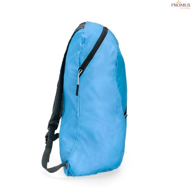 Mochila Dobrável Poliéster 14 Litros Personalizada - H3255