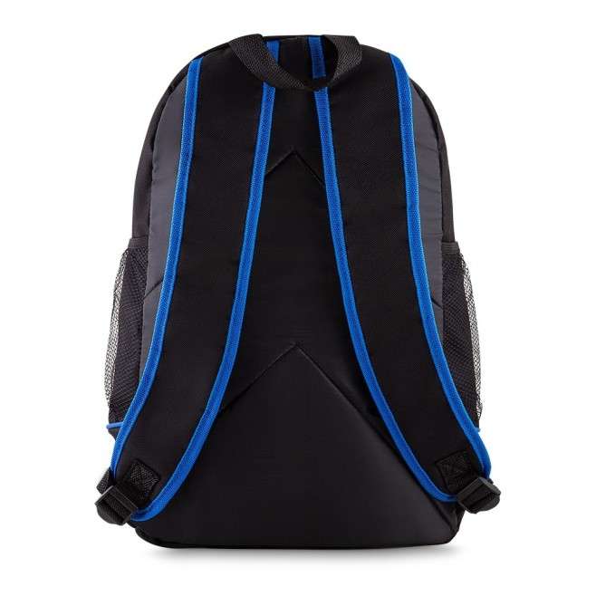 Mochila em poliéster com dois bolsos Personalizada H1760