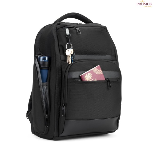 Mochila Executiva de Viagem para Notebook 17.3" com Compartimento para Roupa Personalizada H920589
