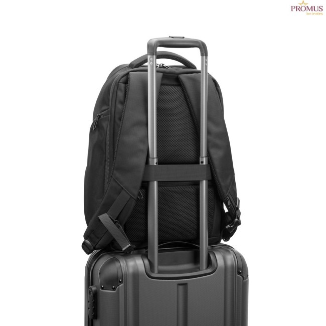 Mochila Executiva de Viagem para Notebook 17.3" com Compartimento para Roupa Personalizada H920589