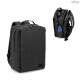 Mochila Executiva para Notebook 17.3" em Poliéster Reciclado 600D Personalizada H920542