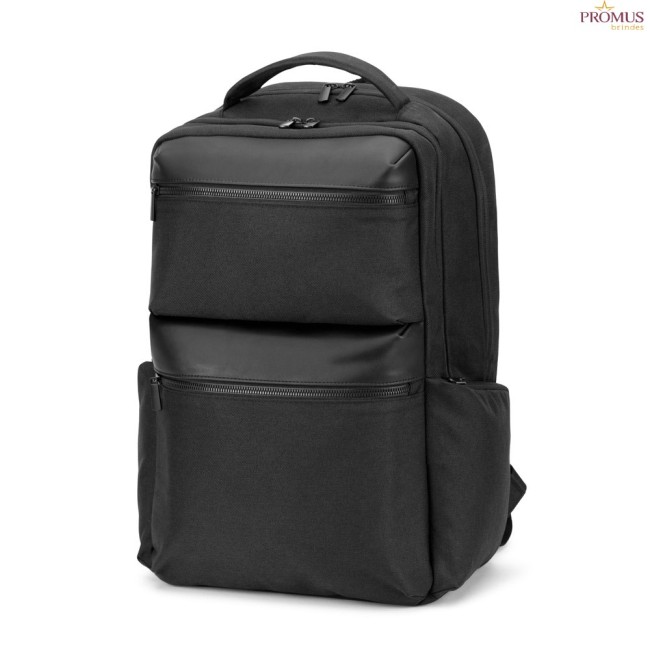Mochila Executiva para Notebook 17.3" em Twill Reciclado Resistente à Água Personalizada H920541