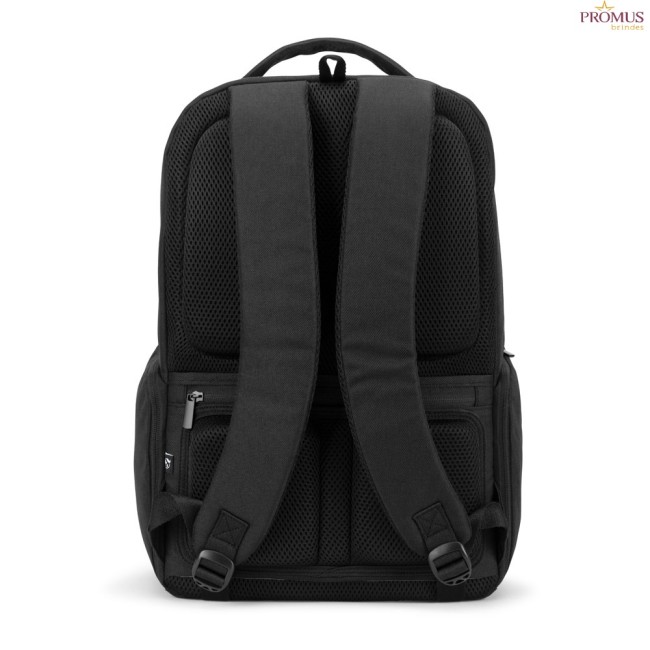 Mochila Executiva para Notebook 17.3" em Twill Reciclado Resistente à Água Personalizada H920541