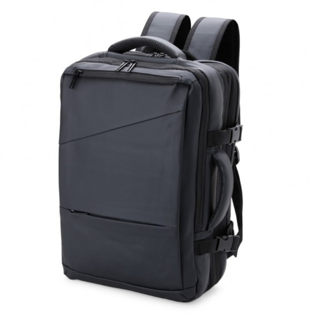Mochila Expansível de Couro Sintético 36 Litros H2996