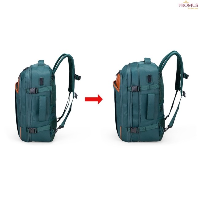Mochila Expansível Nylon 29L Personalizada - H3730